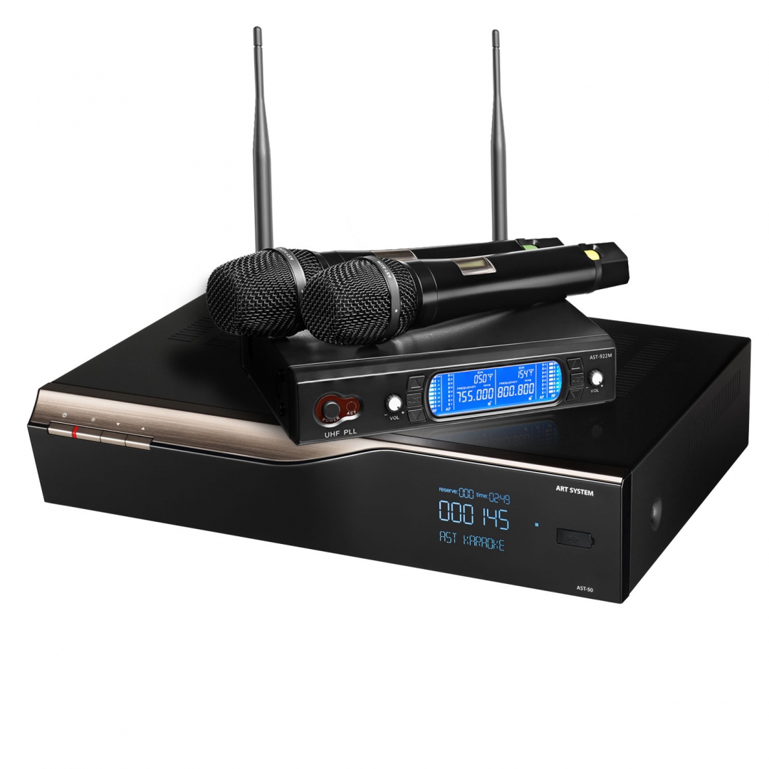 караоке-комплект AST-50 c микрофонами в Владивостоке