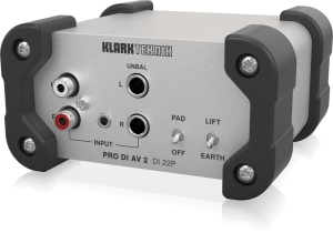 Klark Teknik DI 22P пассивный стерео директ-бокс в Владивостоке