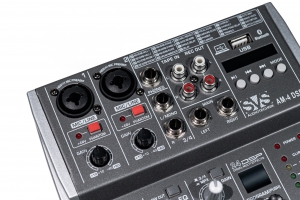 SVS Audiotechnik mixers AM-4 DSP Аналоговый микшерный пульт, 4-канала в Владивостоке
